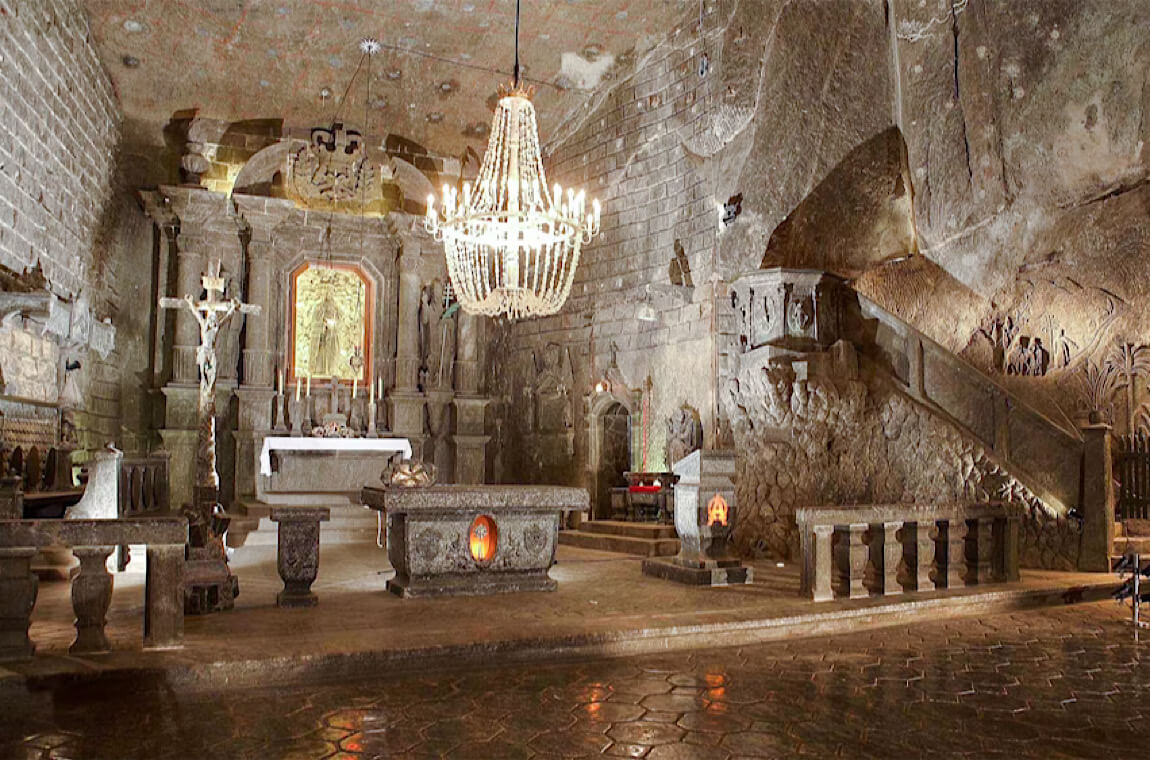 Картинка соляна шахта Величка