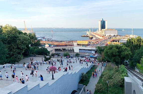 Малюнок оглядова екскурсія Одесою 