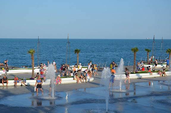 Картинка прогулку по Ланжерону Одесса