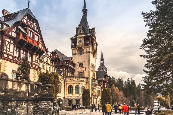 Фото палац Пелеш у Румунії