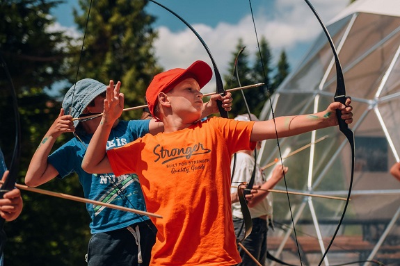 Детский лагерь в Карпатах. Лагерь Эдельвейс
