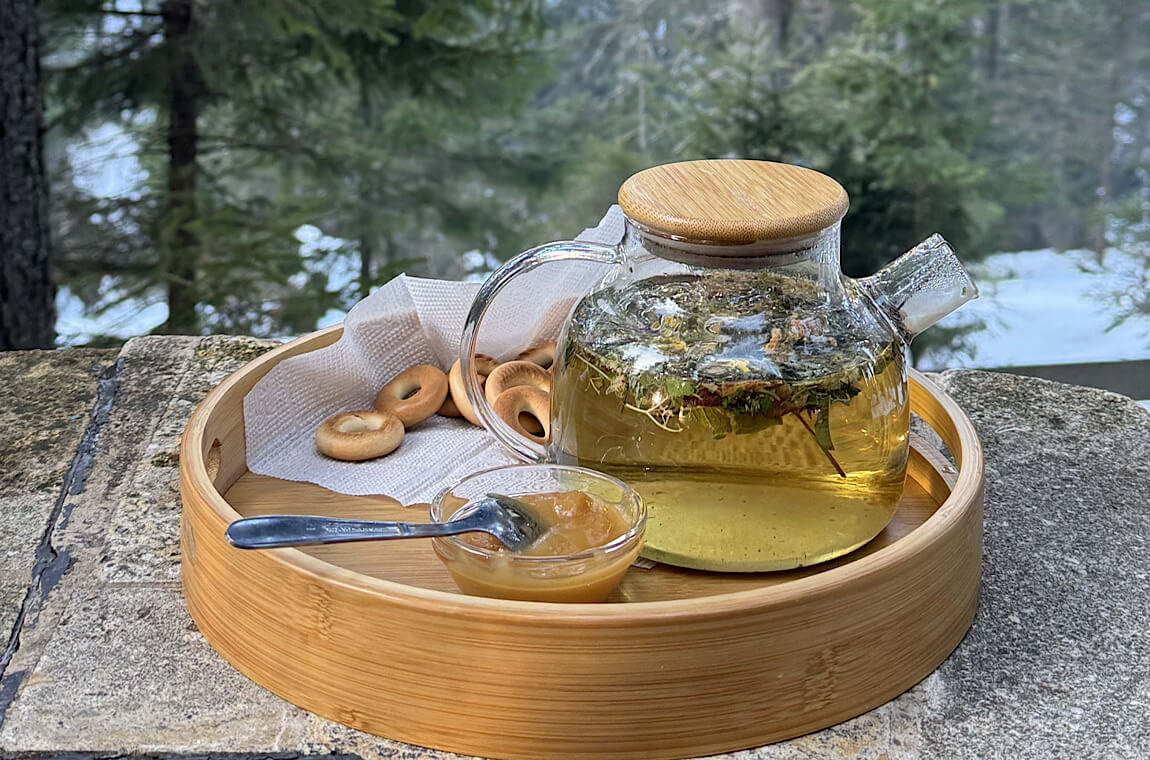 Картинка чай на Драгобраті