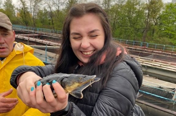 Зображення екскурсія на осетрову ферму
