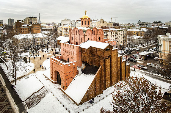 Картинка золотые ворота 