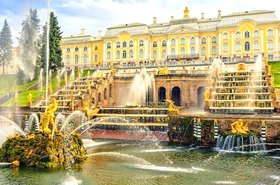 Фото Большой каскад в Петергофе