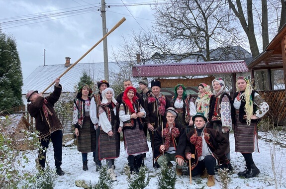 Картинка тур в Карпати на Різдво