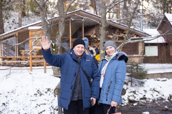 Картинка Колочава взимку
